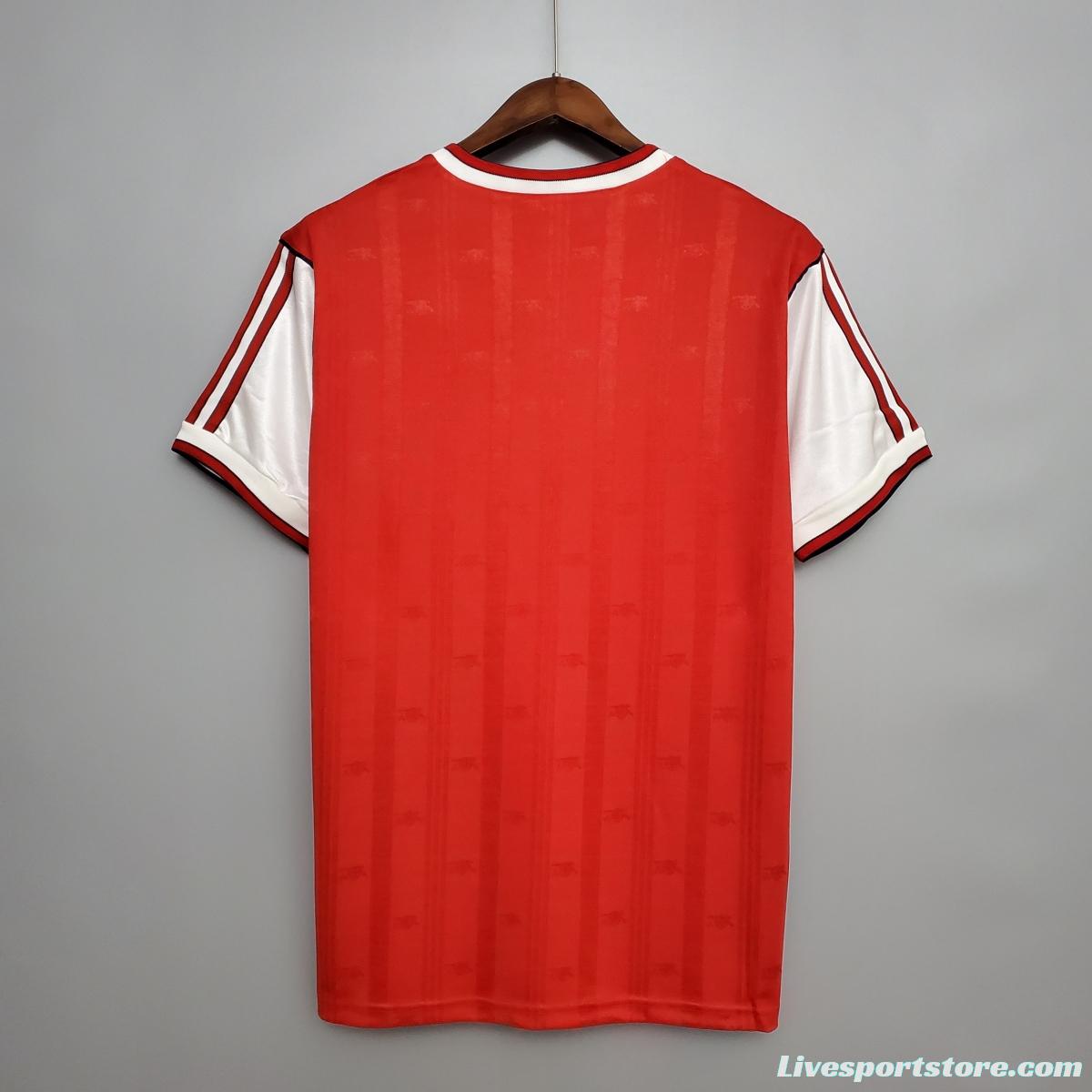 Retro 88/89 Arsenal home Soccer Jersey