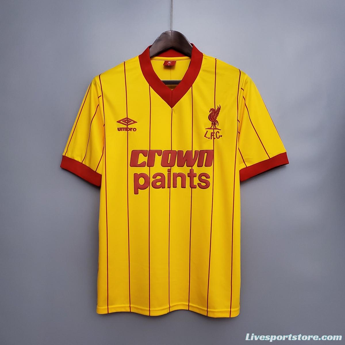 Retro 1984 Liverpool away Soccer Jersey