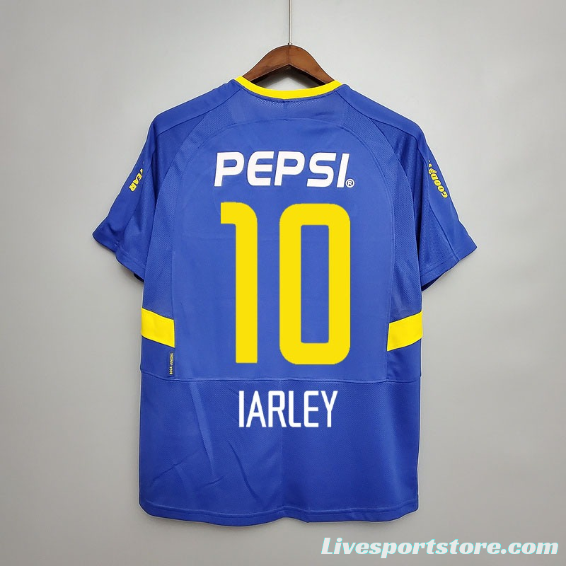 Retro Boca Juniors 03/04 home Soccer Jersey