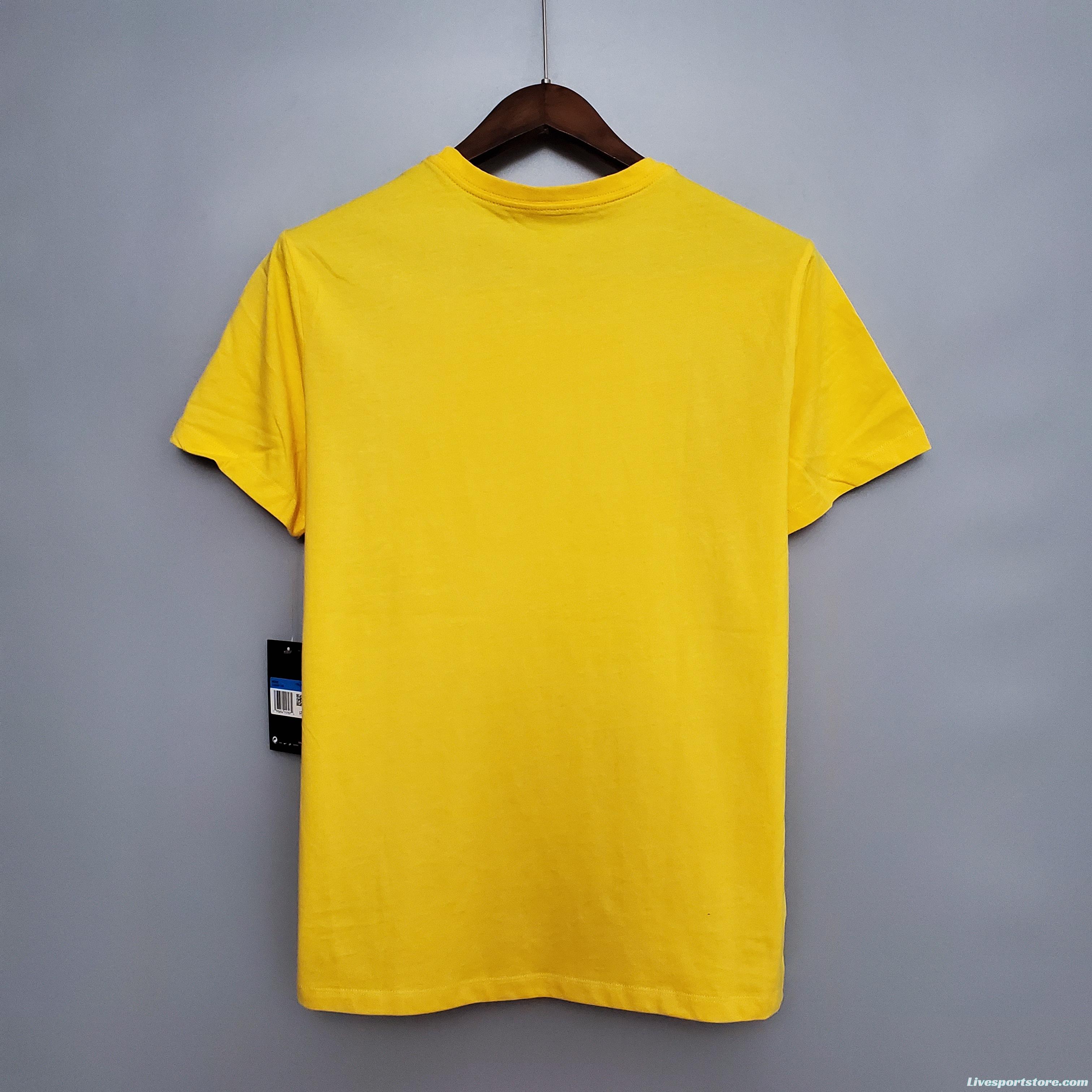 Lakers championship shirt yellow