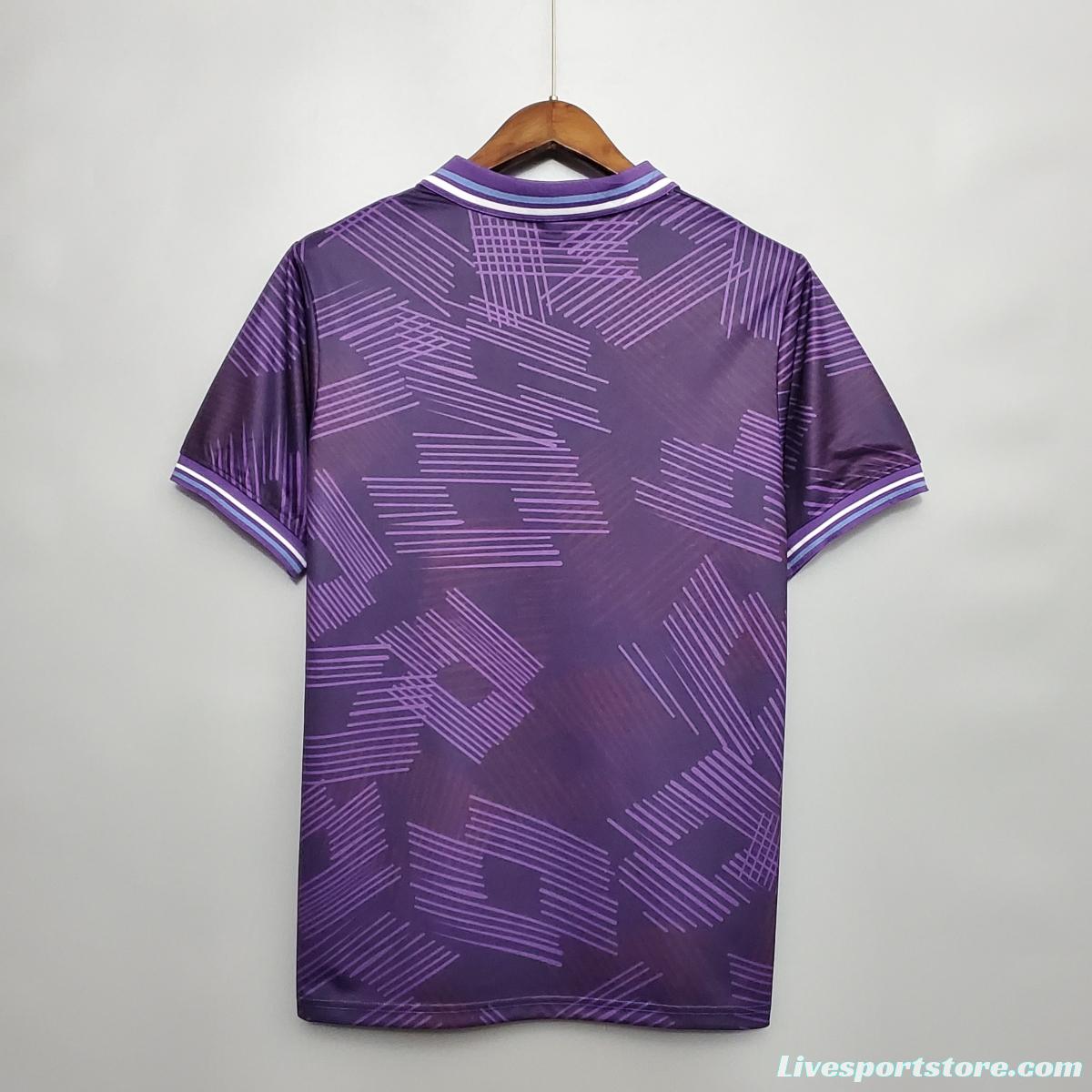 Retro 92/93 Fiorentina home Soccer Jersey