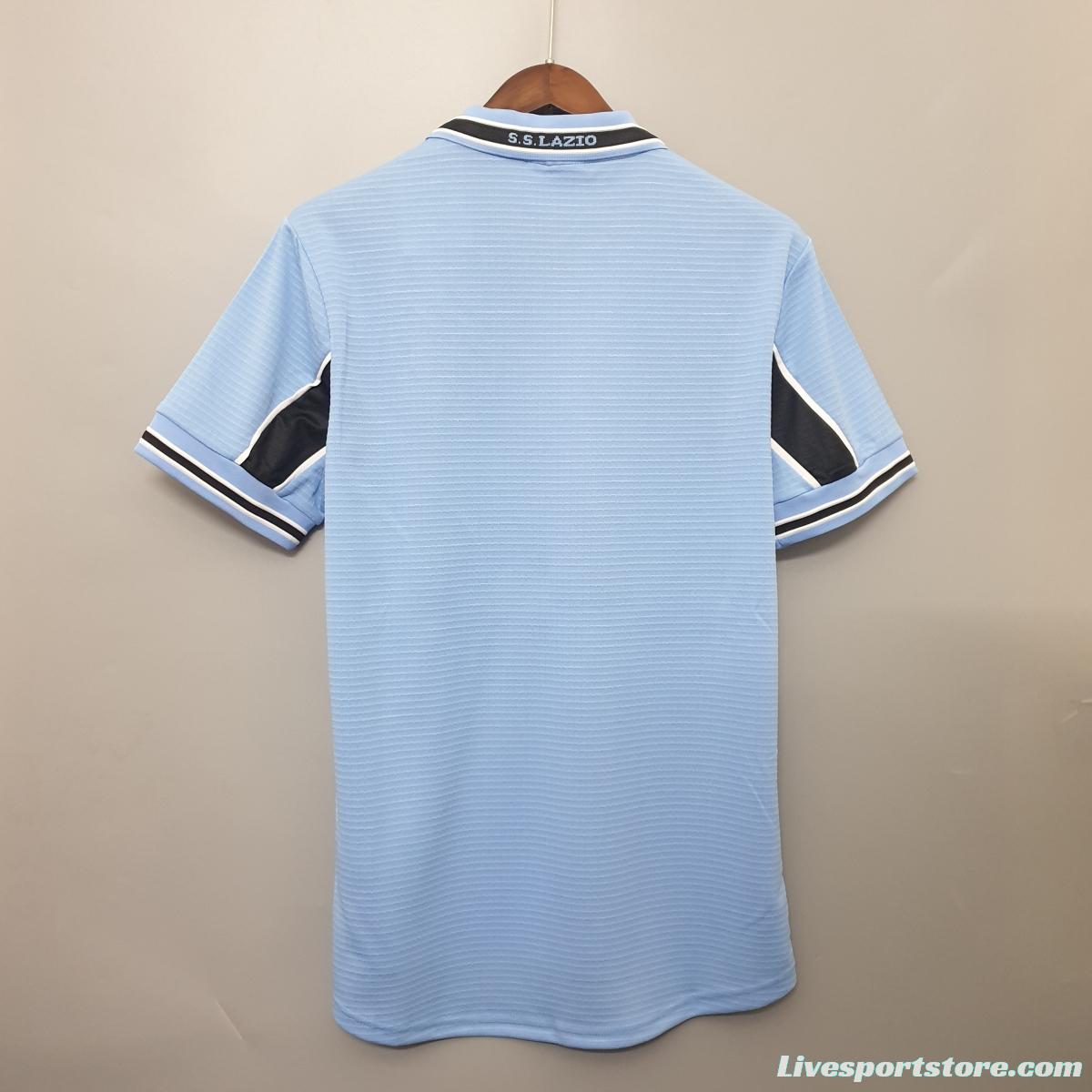 retro shirt Lazio 99/00 home Soccer Jersey