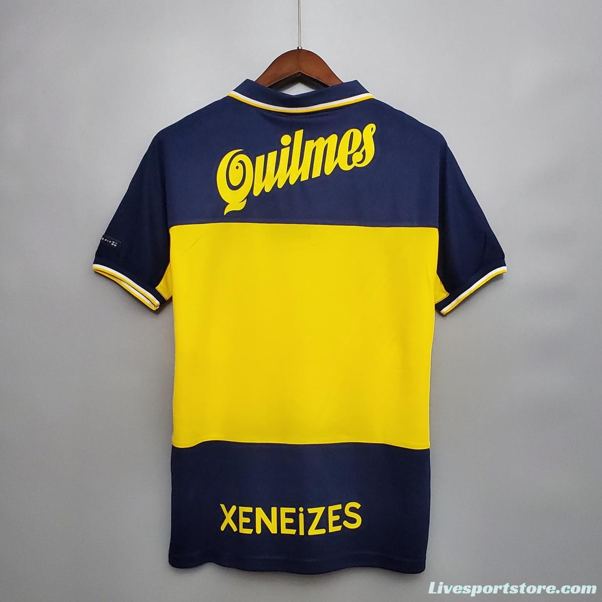 Retro Boca Juniors 1999 home Soccer Jersey