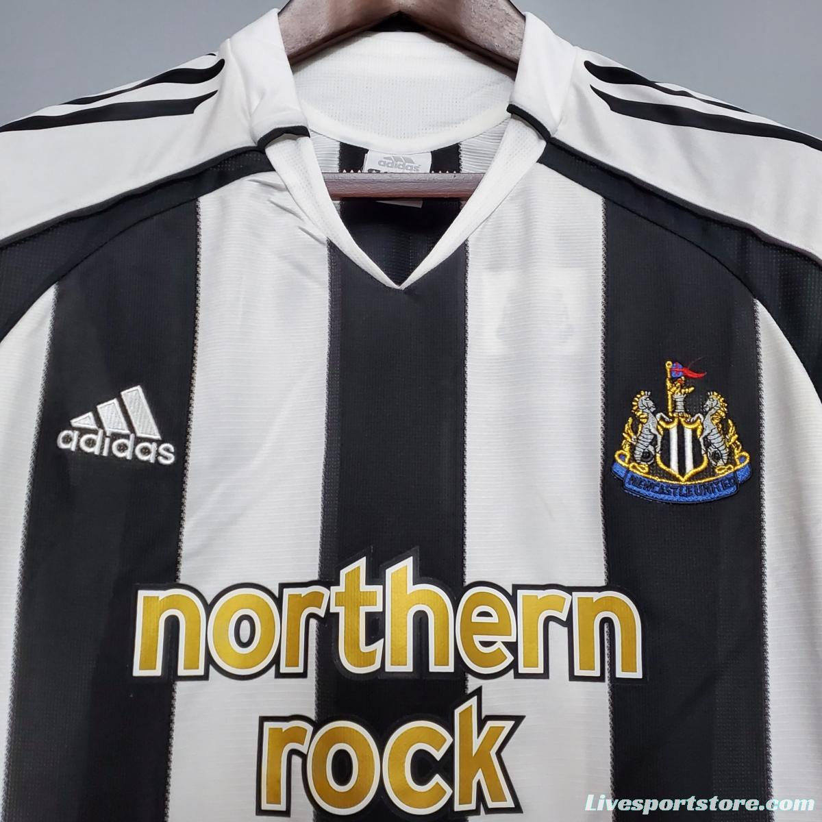 Retro 05/06 Newcastle United home Soccer Jersey