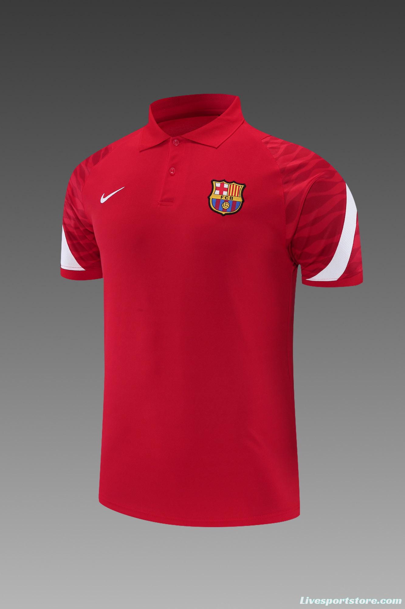 Barcelona POLO kit red blue (not supported to be sold separately)