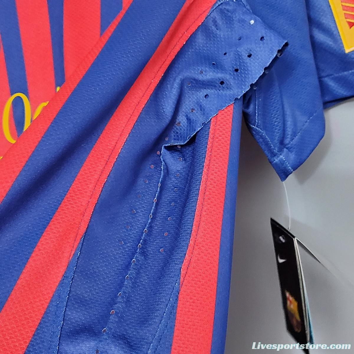 Retro Barcelona 11/12 home Soccer Jersey