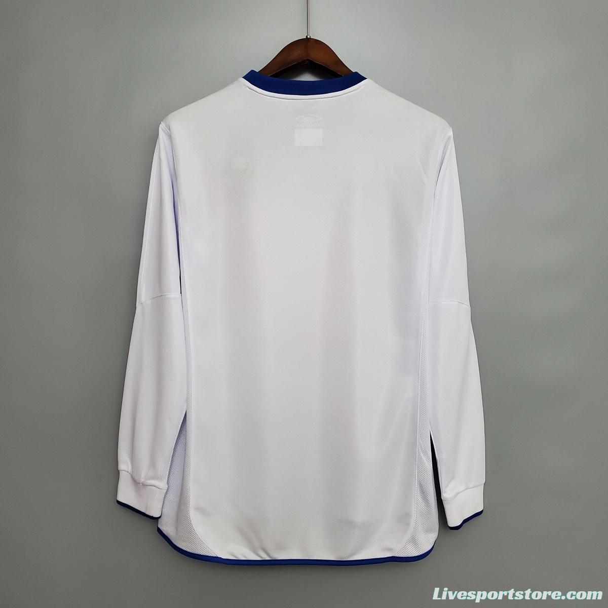 Retro long-sleeved 03/05 Chelsea away Soccer Jersey