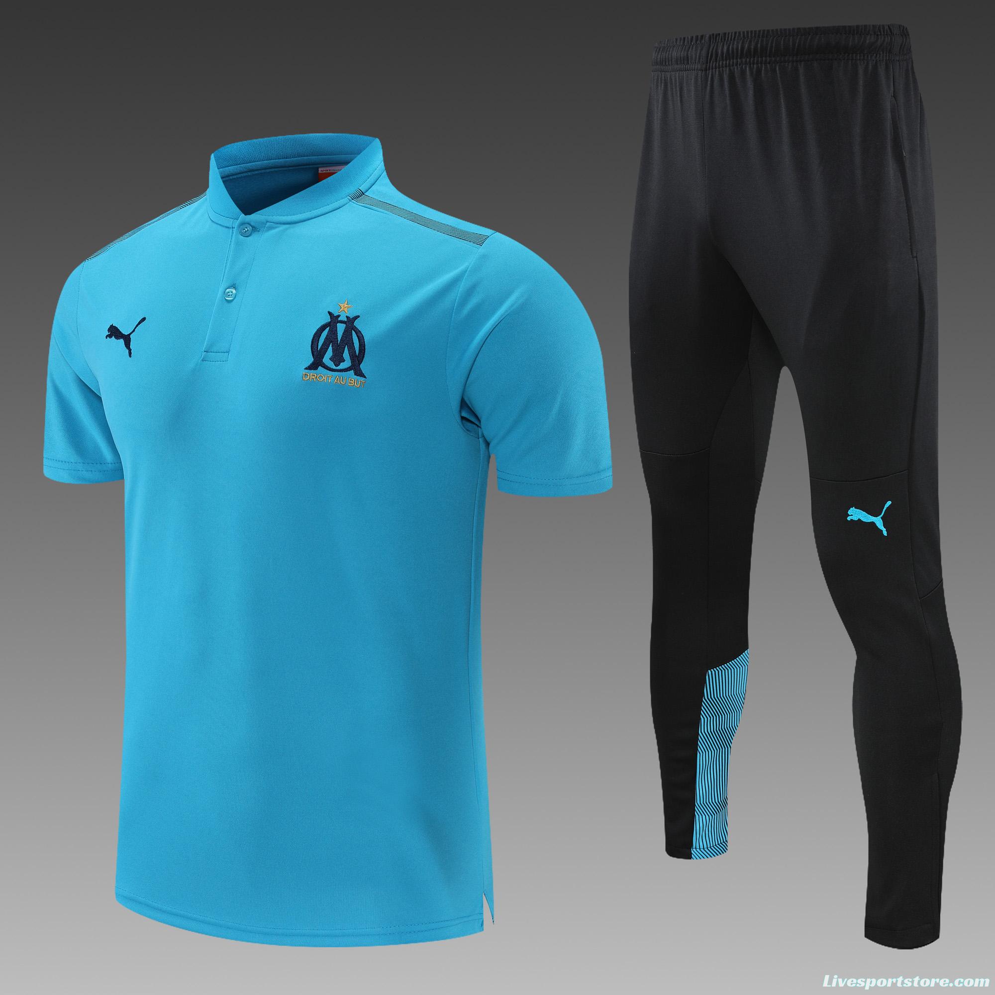 Olympique de Marseille POLO kit Blue (not supported to be sold separately)