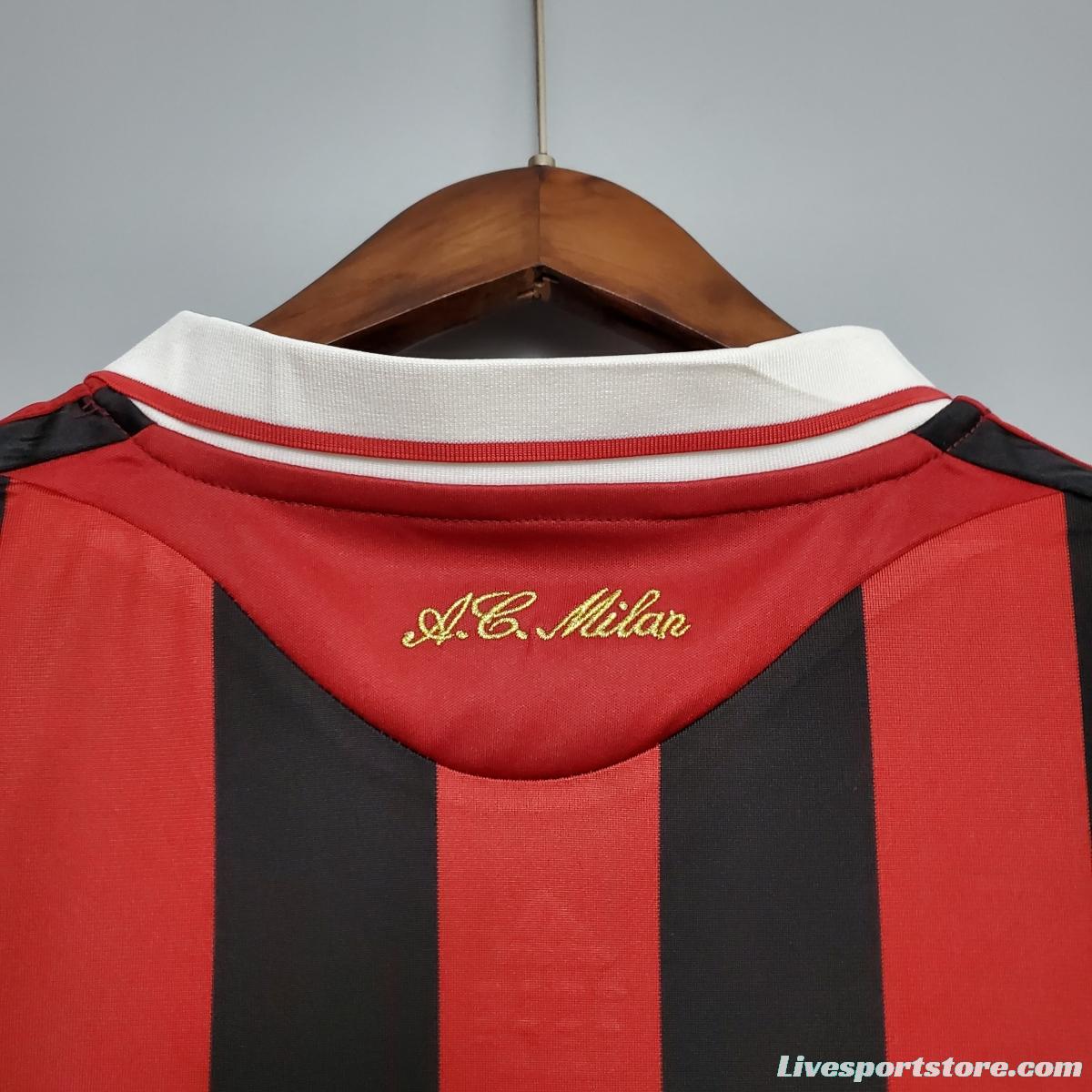 Retro 09/10 AC Milan home Soccer Jersey