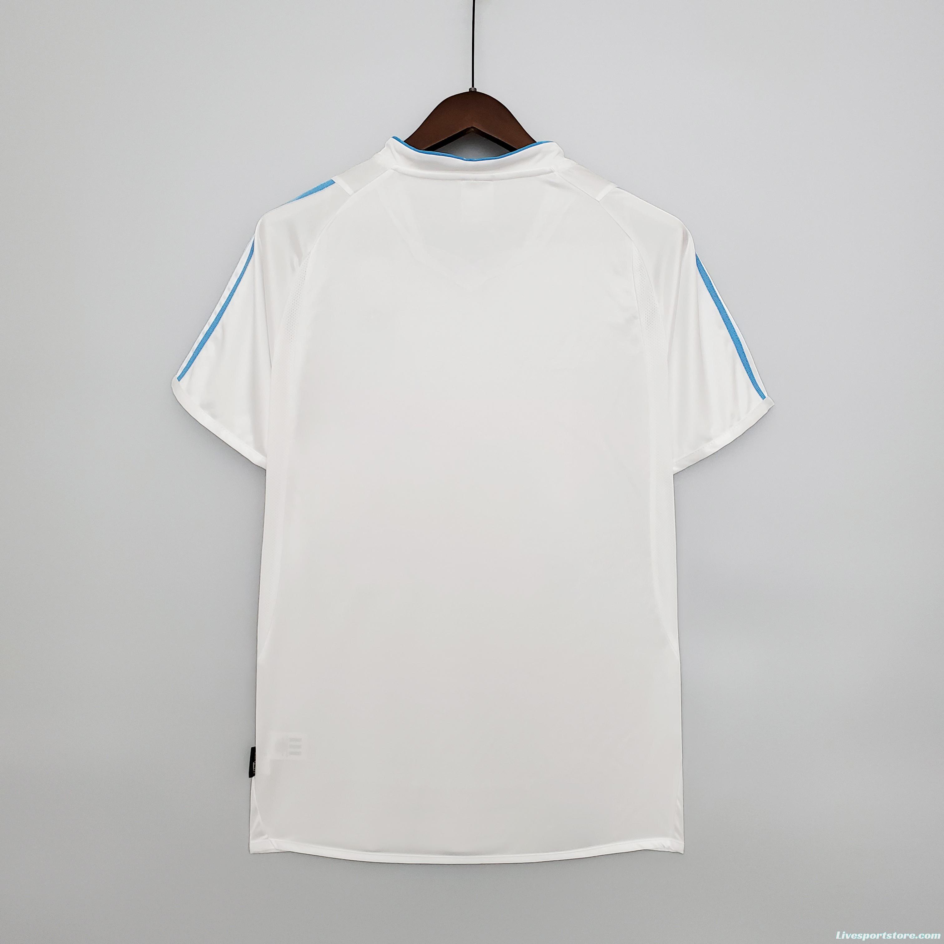 Retro 02/03 Marseille home Soccer Jersey