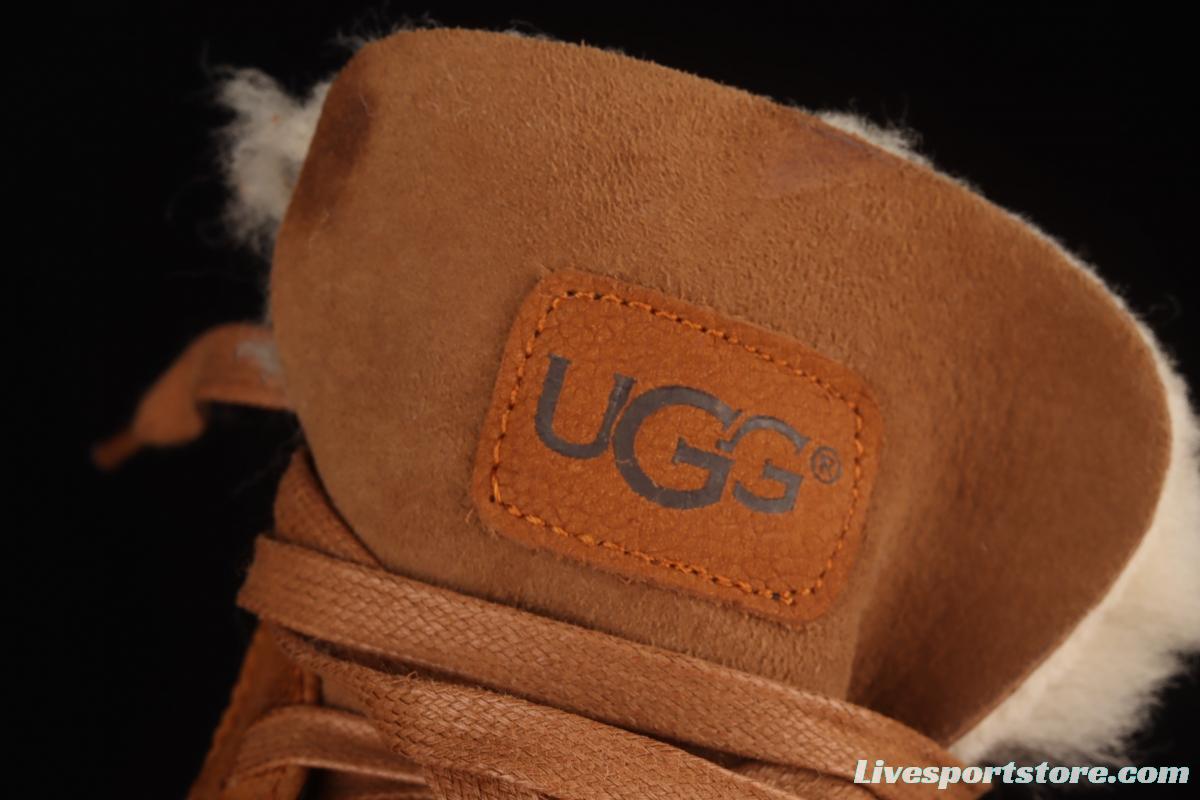 UGG Man's 's new winter product real sheepskin men's casual woolen boots 1019817