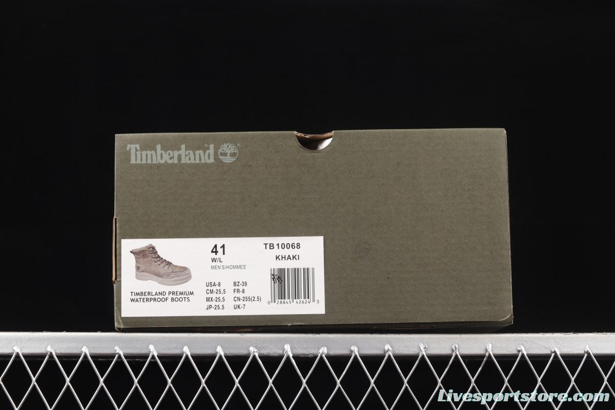 Timberland 21ss autumn and winter new casual shoes TB10068KHAKI