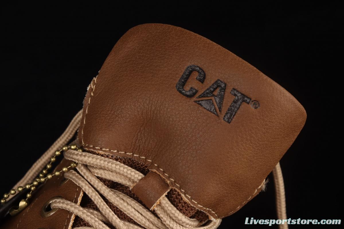 CAT FOOTWEAR/ CAT RYMAN WP 21SS autumn and winter new outdoor rhubarb boots series P717888KHAKI