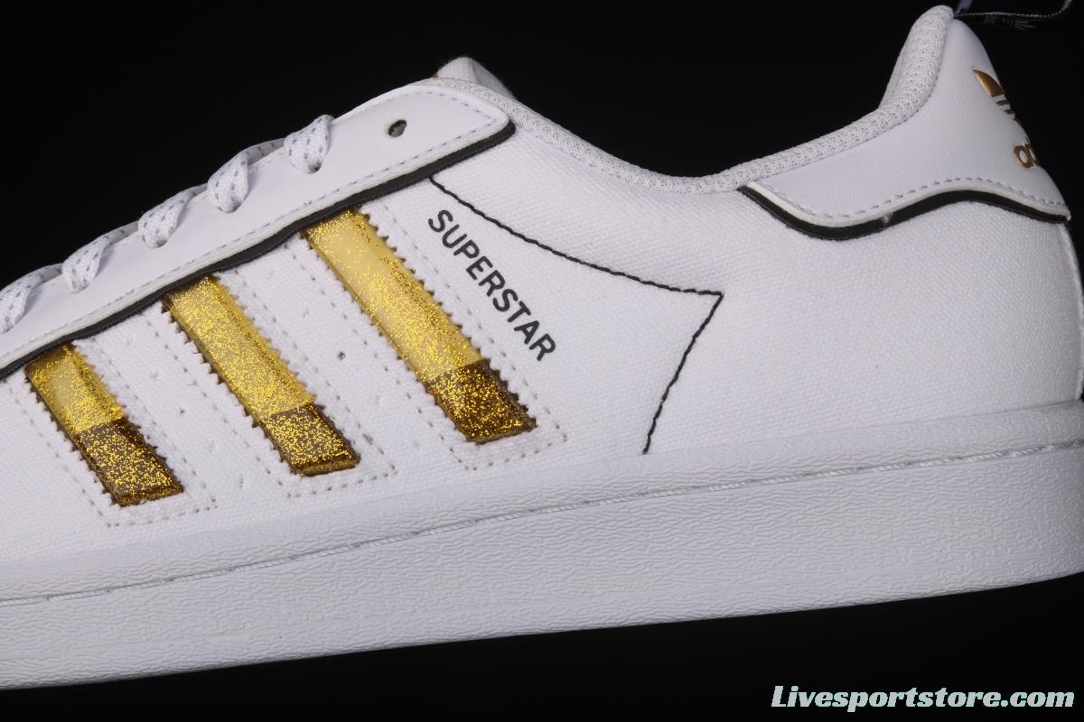 Adidas Superstar GX7915 shell head canvas leisure sports board shoes