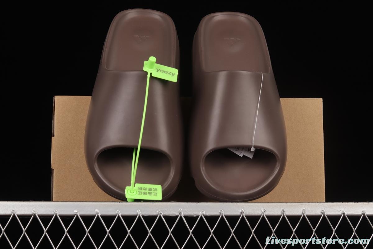 Kanye West x Yeezy Slide Resin G55495 Dark Brown