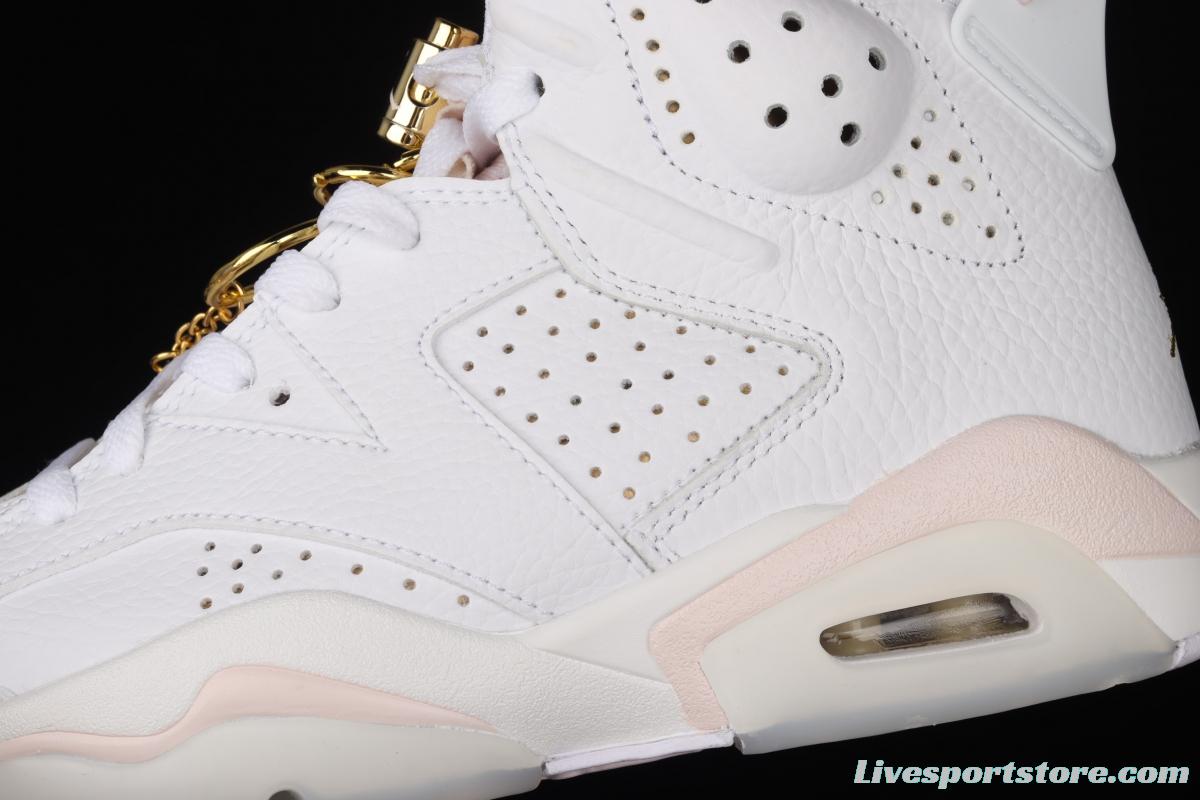 Air Jordan 6 Retro Gold Hoops tomorrow exclusive DH9696-100