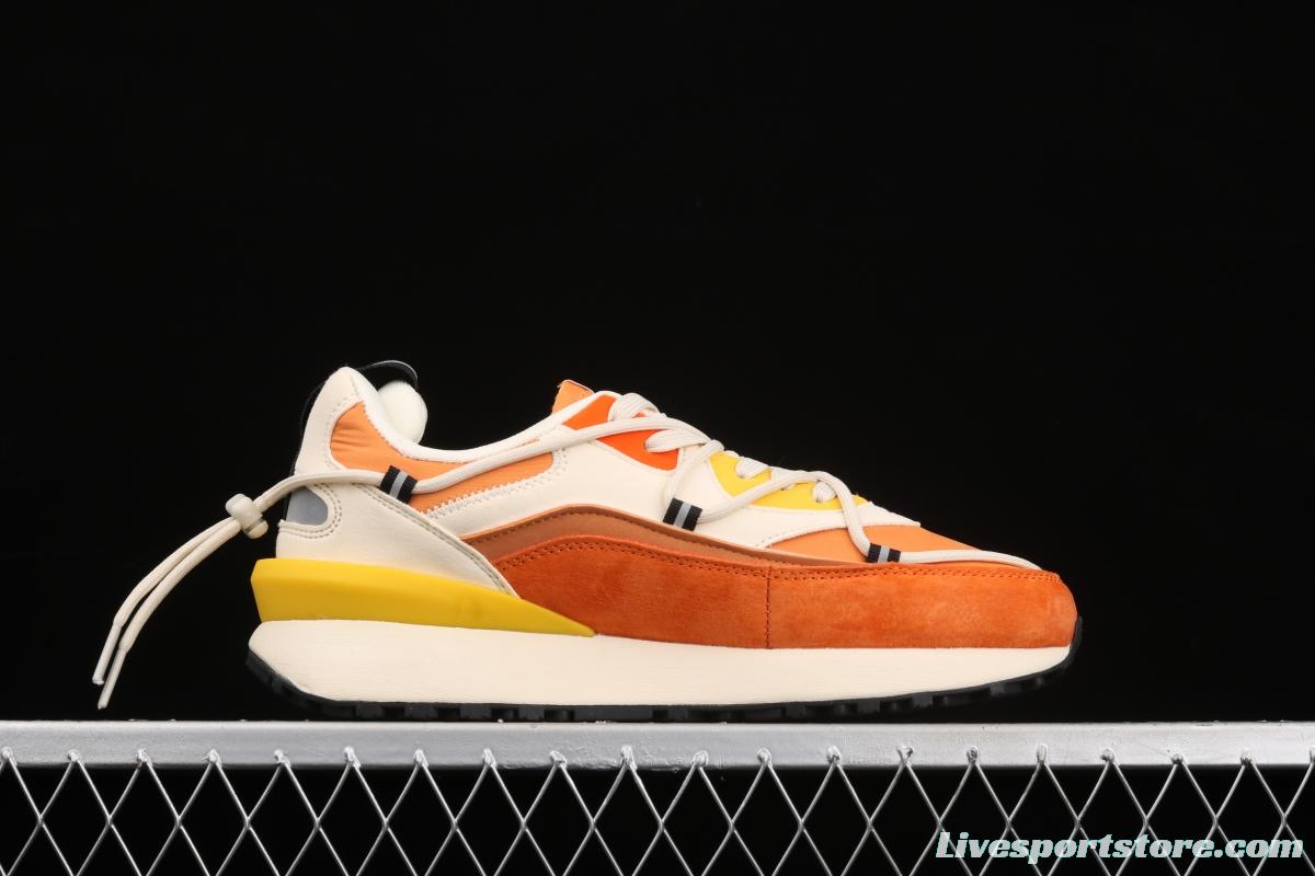 Fila Jogger spring and summer style orange soda hit color couple sports shoes T12W111108FGA