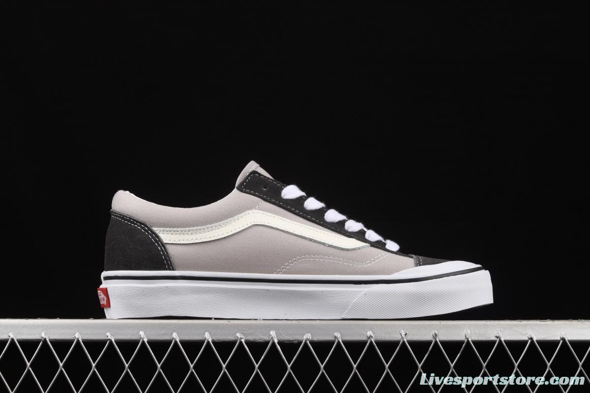 Vans Style 36 Decon SF Vance cool gray black half-moon Baotou killer whale low-top vulcanized board shoes VN0A3MVLK0A