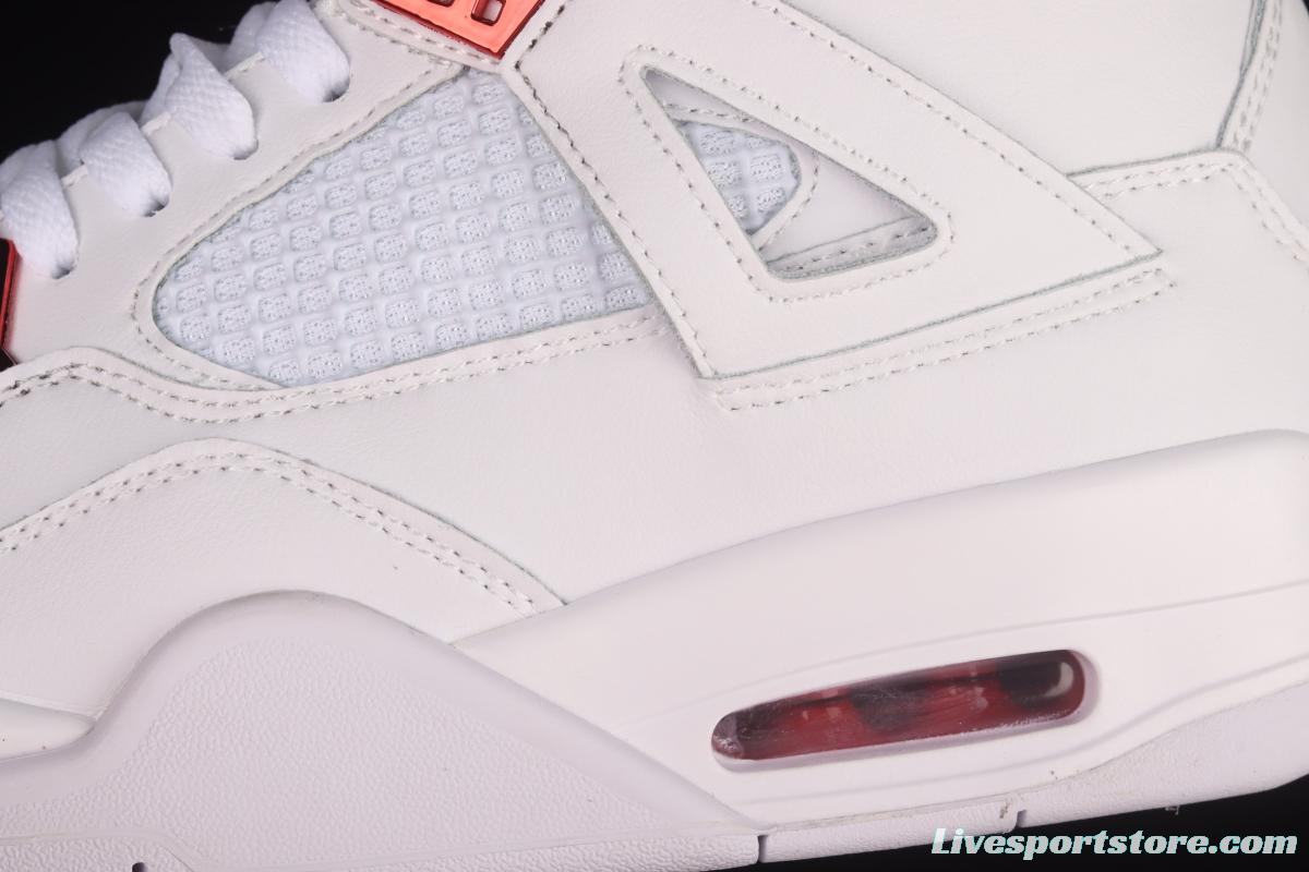 Air Jordan 4 Red Metallic White and Red CT8527-112