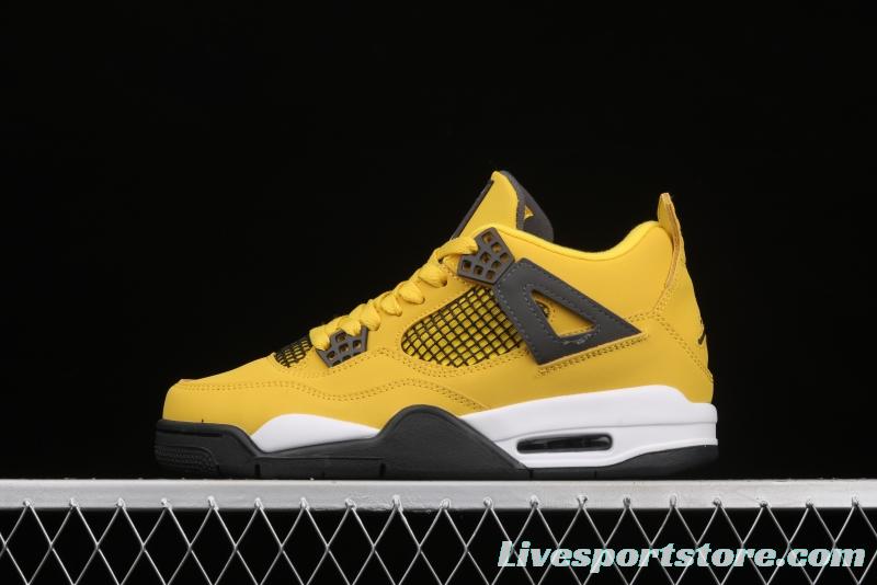 Air Jordan 4 Lightning Yellow Battery 314254-702