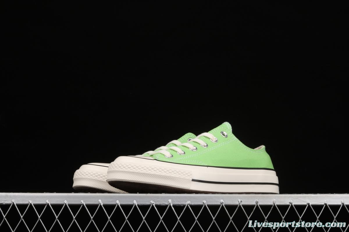 Converse Chuck 70s spring new color lemon green color low-top casual board shoes 171956C