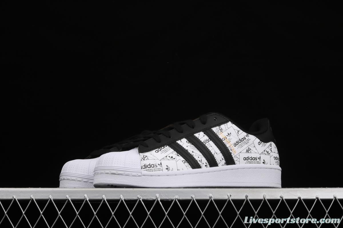 Adidasidas Originals Superstar FV2819 shells are covered with logo classic sneakers.