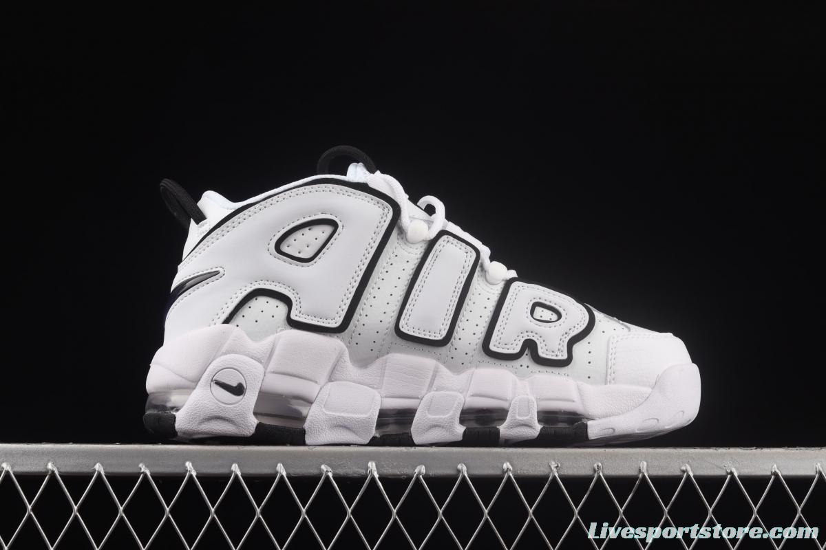 NIKE Air More Uptempo 96 QS Pippen Primary Series Classic High Street Leisure Sports Culture Basketball shoes DD6718-100