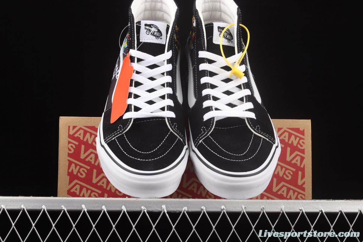 Vans Sk8-Hi lightweight lace-up series high-top casual board shoes VN0A5HXV936