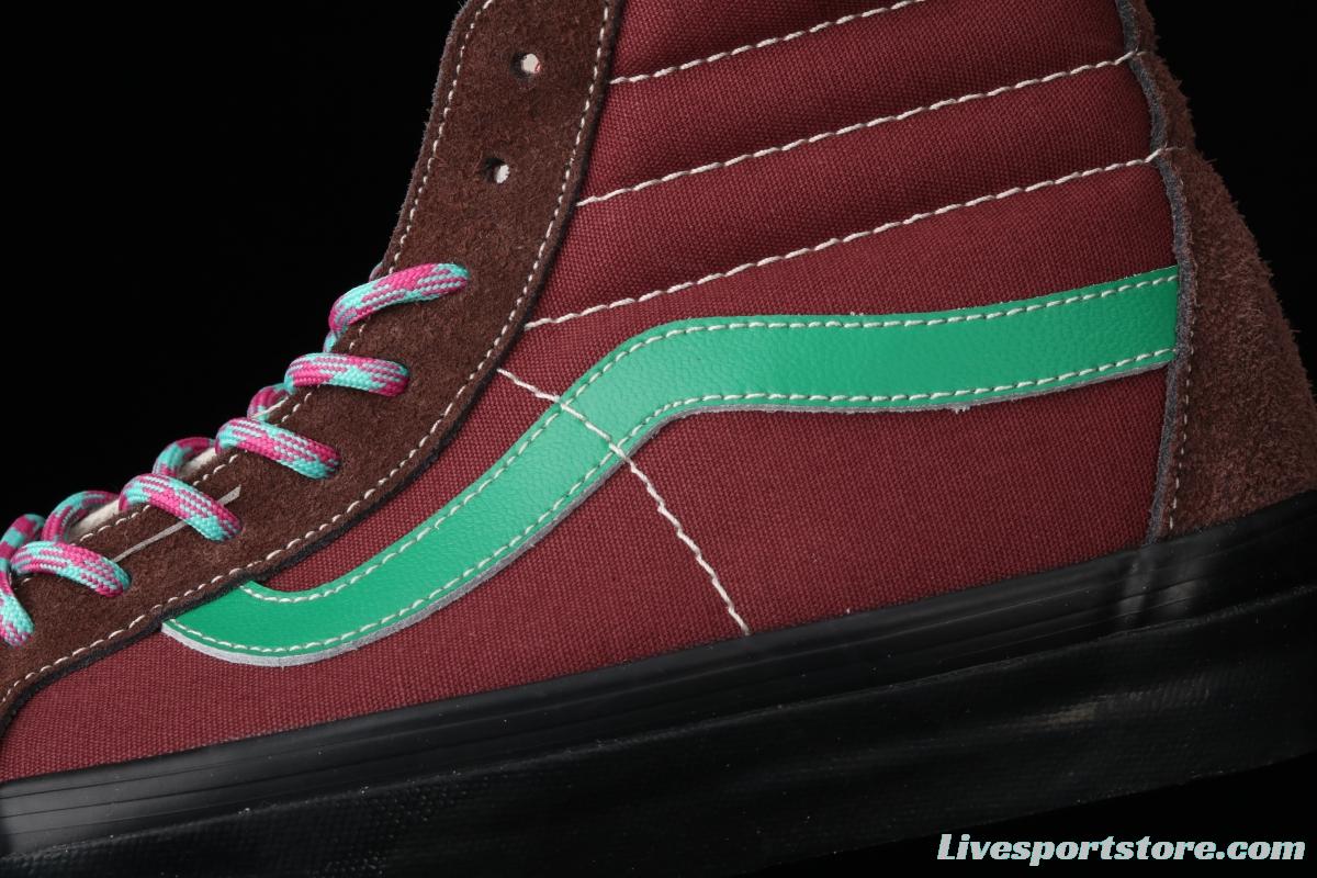 Vans Vault OG SK8-Hi Lx Vansky top casual board shoes VN0A4BVBTIX