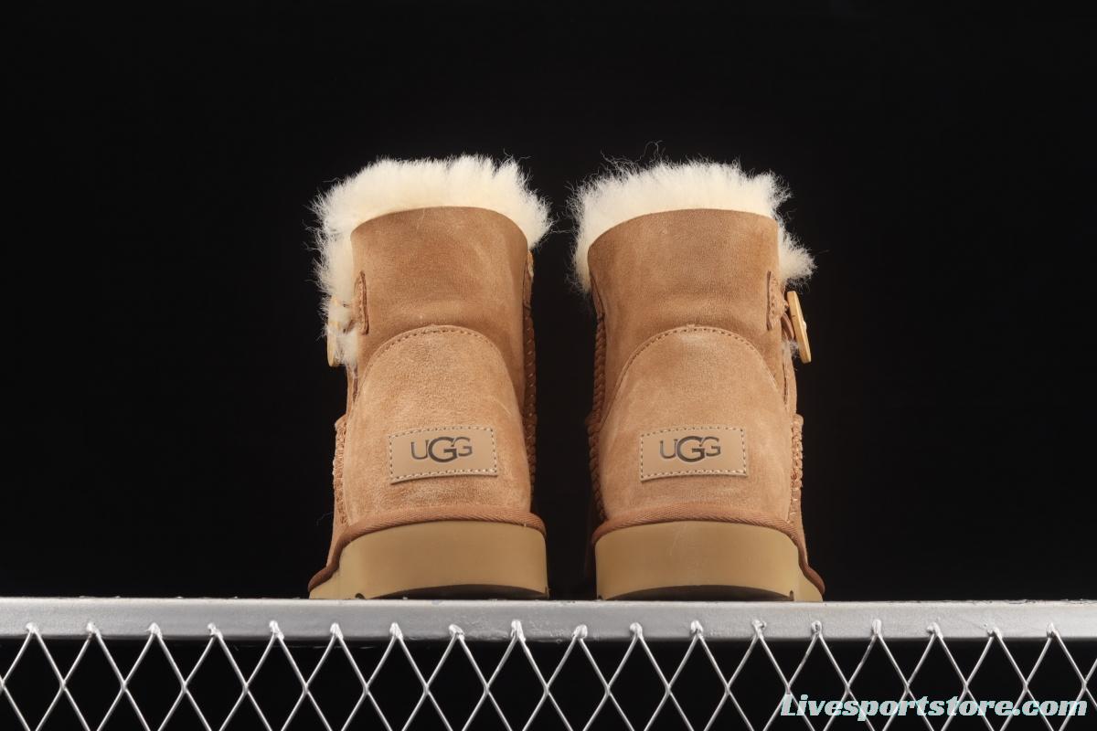 UGG Mini Bailey Button II wooden buckle help outdoor snow boots 1016422