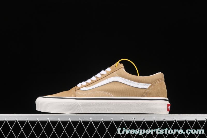 Vans Style 36 Milk Brown low upper board shoes sports board shoes VN0A38G17ZF