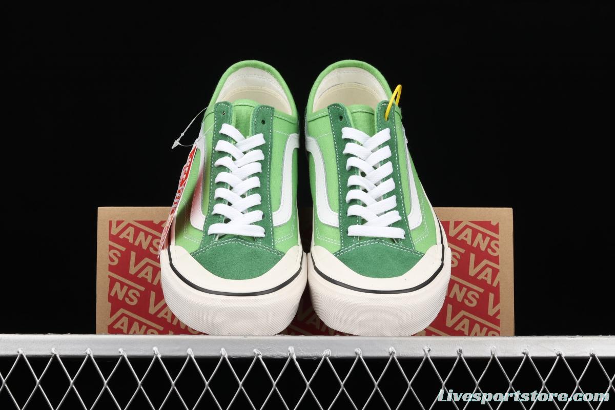 Vans Style 36 avocado green matching low-top sports shoes VN0A4UWI4SY