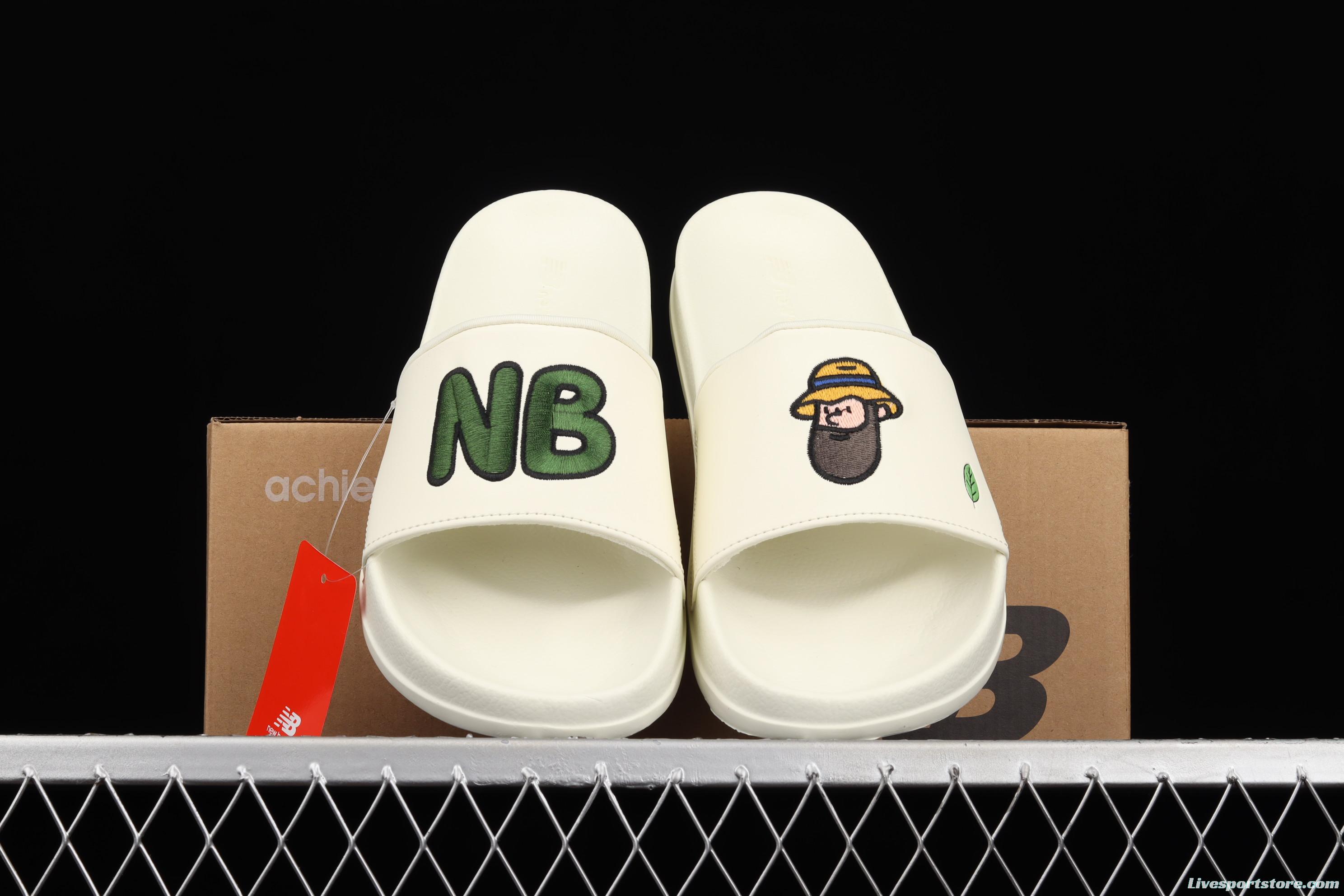 Jeon Hwangi x New Balance co-signed Korean illustrator series summer leisure sports trend slippers SD1101JHI-270