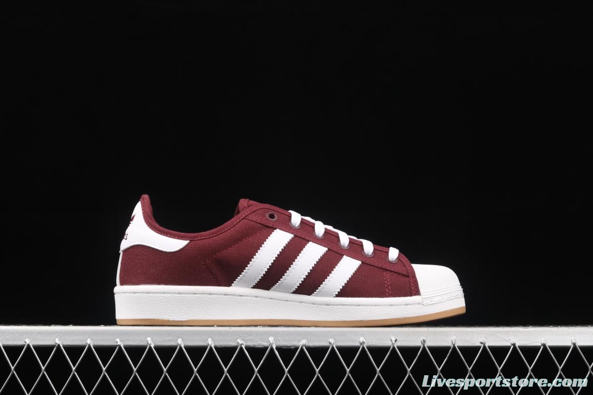 Adidas Originals Superstar S82573 shell head canvas breathable casual board shoes