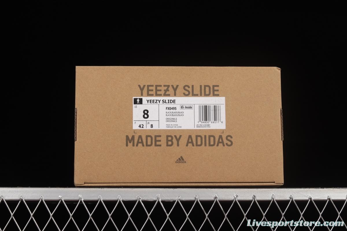 Kanye West x Yeezy Slide Resin FX0495 Black