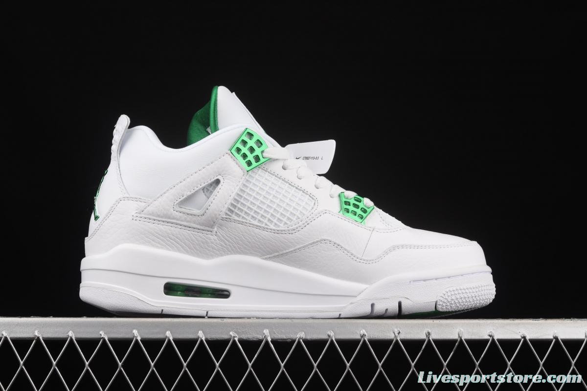 Air Jordan 4 Pine Green white and green front layer CT8527-113