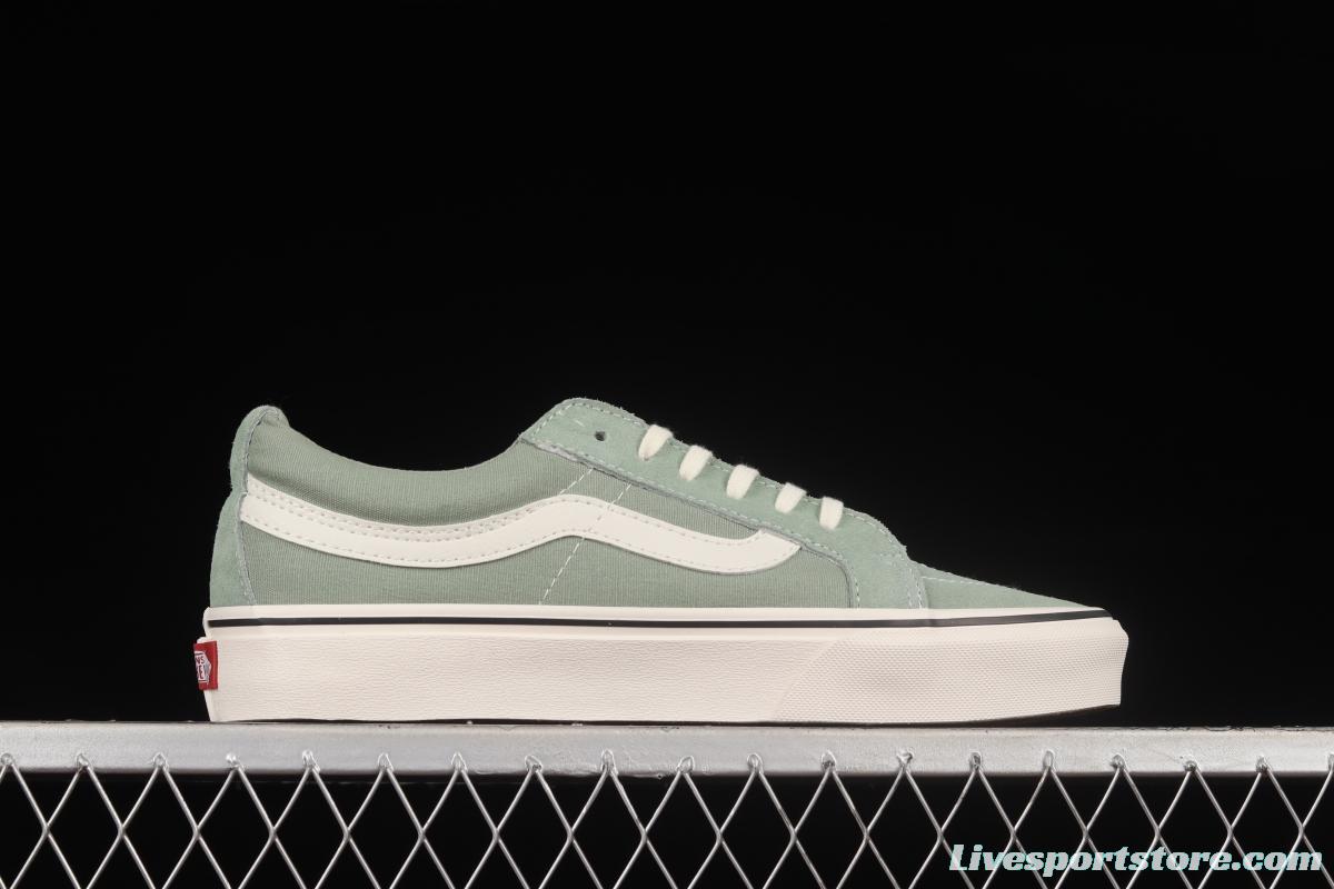 Vans Sk8-Low Shawn Yue with the same paragraph 2022 spring and summer new mint green low-top casual board shoes VN0A4UWIB82