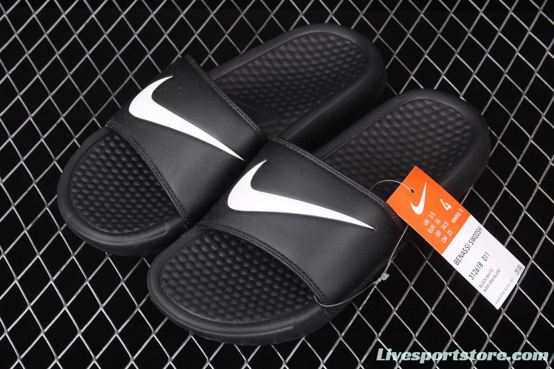 NIKE Benassi Dou Ultra Slid # PEACEMINUSONE same style # authentic slippers Life mixed Summer Beach slippers 312618-011