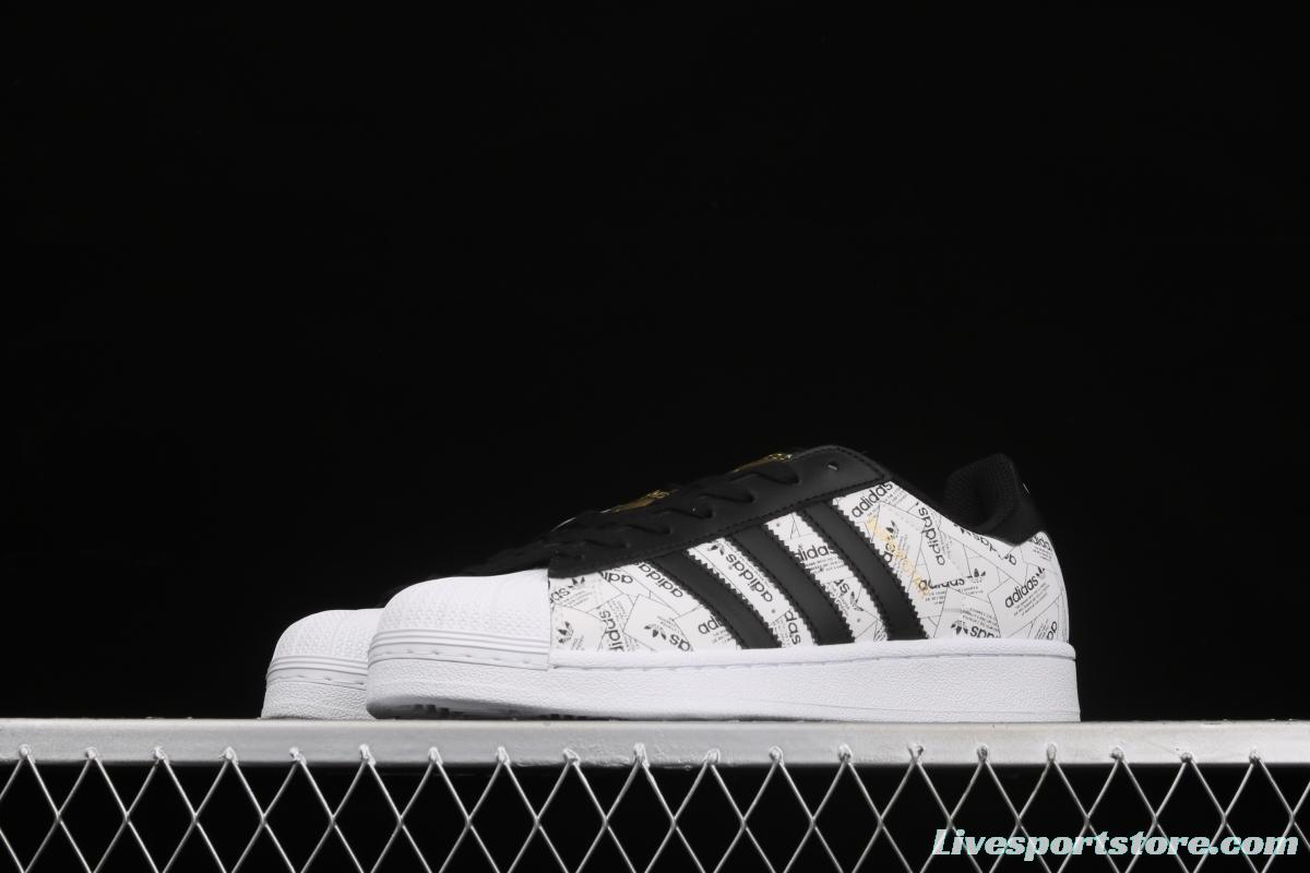 Adidas Originals Superstar EG2915 shell head 3M reflective leisure board shoes