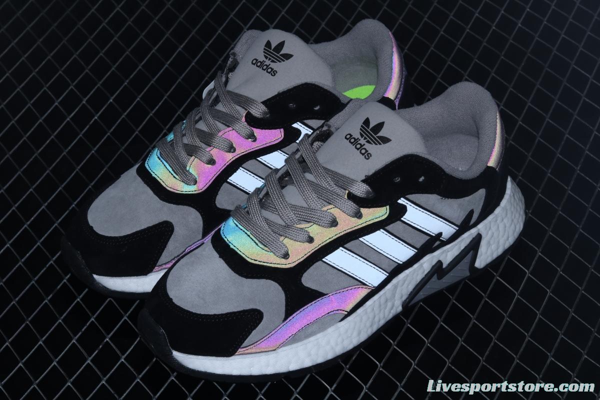 Adidas Trescrun BR EG7555's new 3M reflective retro running shoes