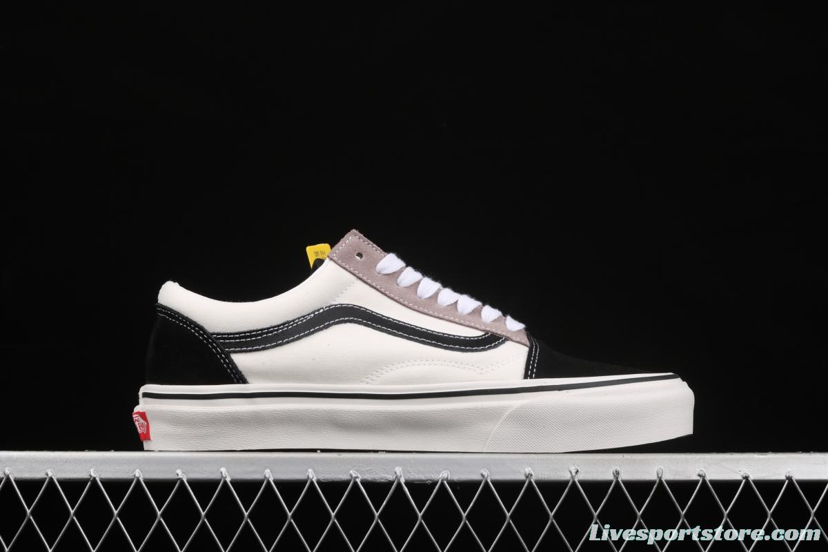 Vans Style 36 million black, white and gray color low-side vulcanized canvas casual shoes VN0A38G2XFI