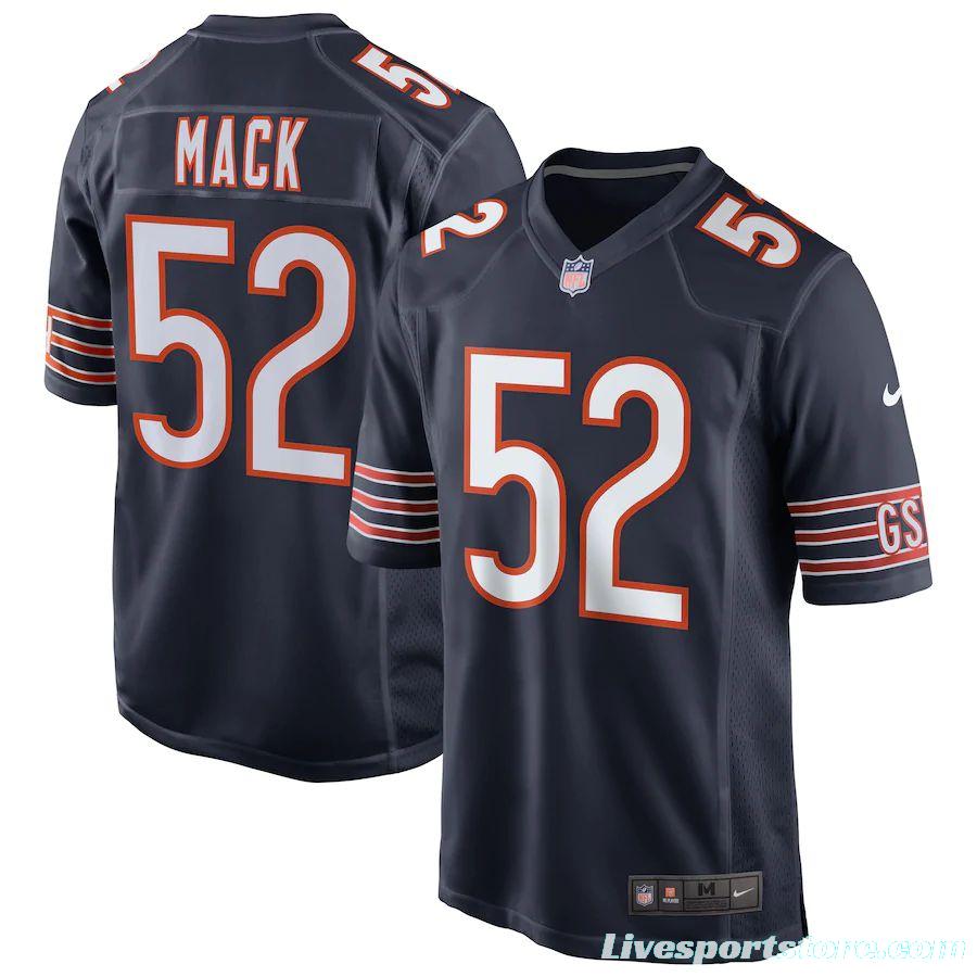 Men's Khalil Mack Navy Player Limited Team Jersey