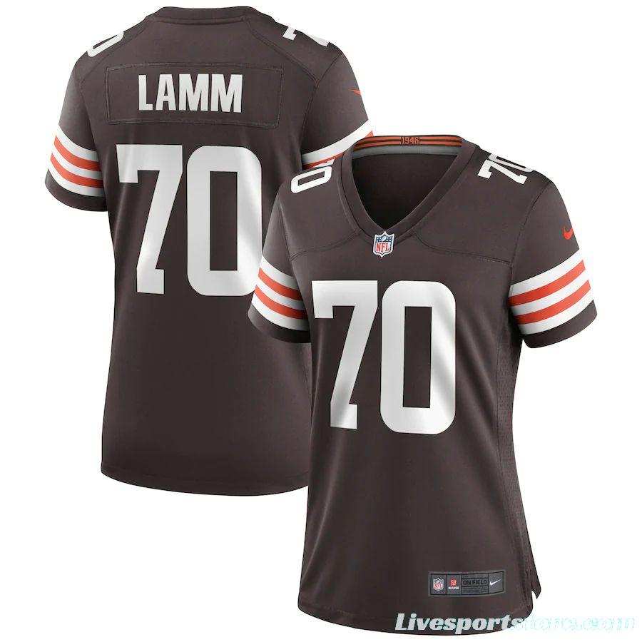 Women's Kendall Lamm Brown Player Limited Team Jersey