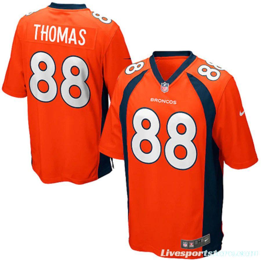 Youth Demaryius Thomas Orange Player Limited Team Jersey