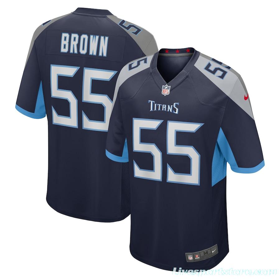 Men's Jayon Brown Navy Player Limited Team Jersey