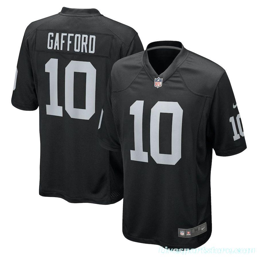 Men's Rico Gafford Black Player Limited Team Jersey