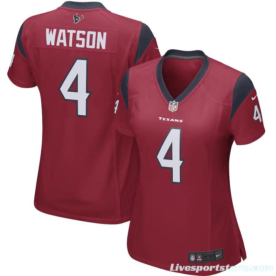 Women's Deshaun Watson Player Limited Team Jersey - Red