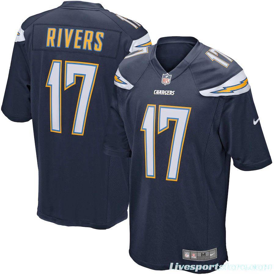 Mens Philip Rivers Navy Blue Player Limited Team Jersey