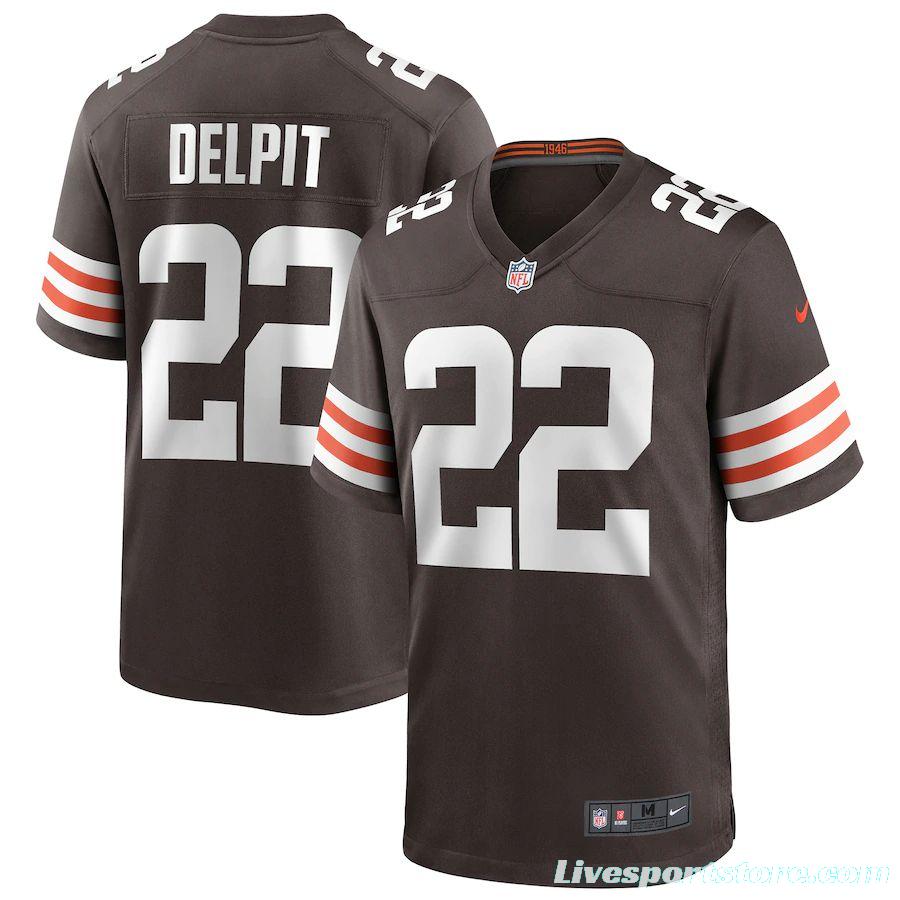 Men's Grant Delpit Brown Player Limited Team Jersey