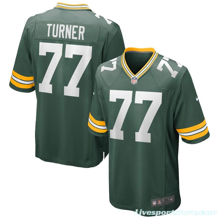 Men's Billy Turner Green Player Limited Team Jersey